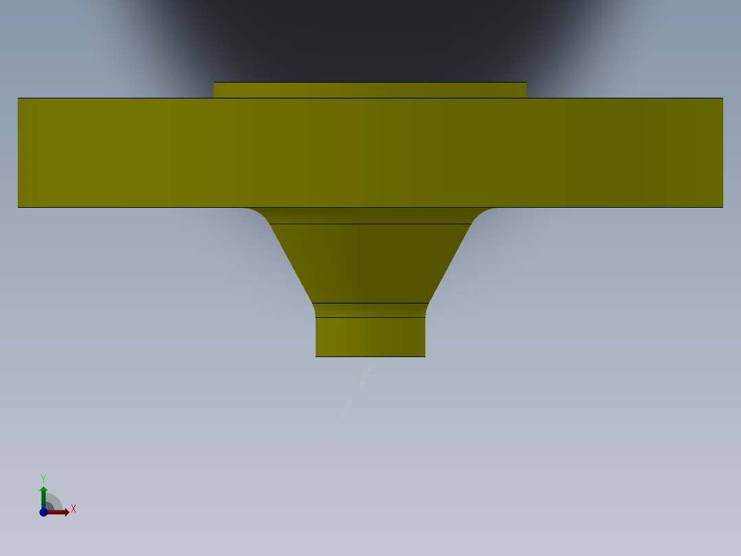 带颈对焊法兰 B系列DN10-600前视图