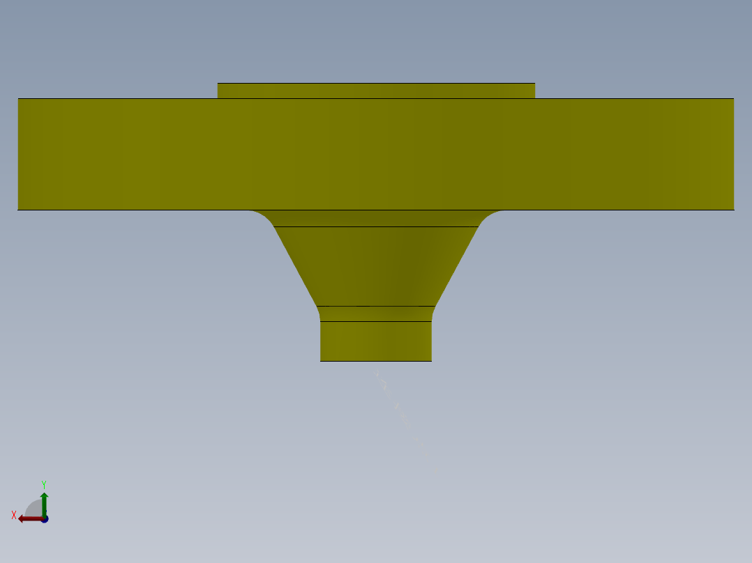带颈对焊法兰 B系列DN10-600后视图