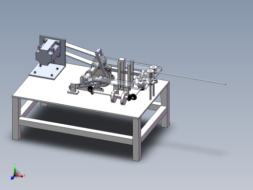 自动制钉机机构原理模型