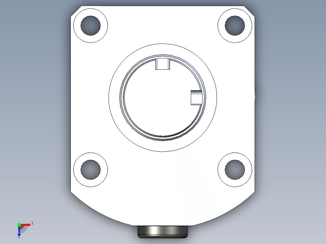 KOSMEKLT0480-CL-F多系列多零件图纸模型多系列多零件图纸模型俯视图