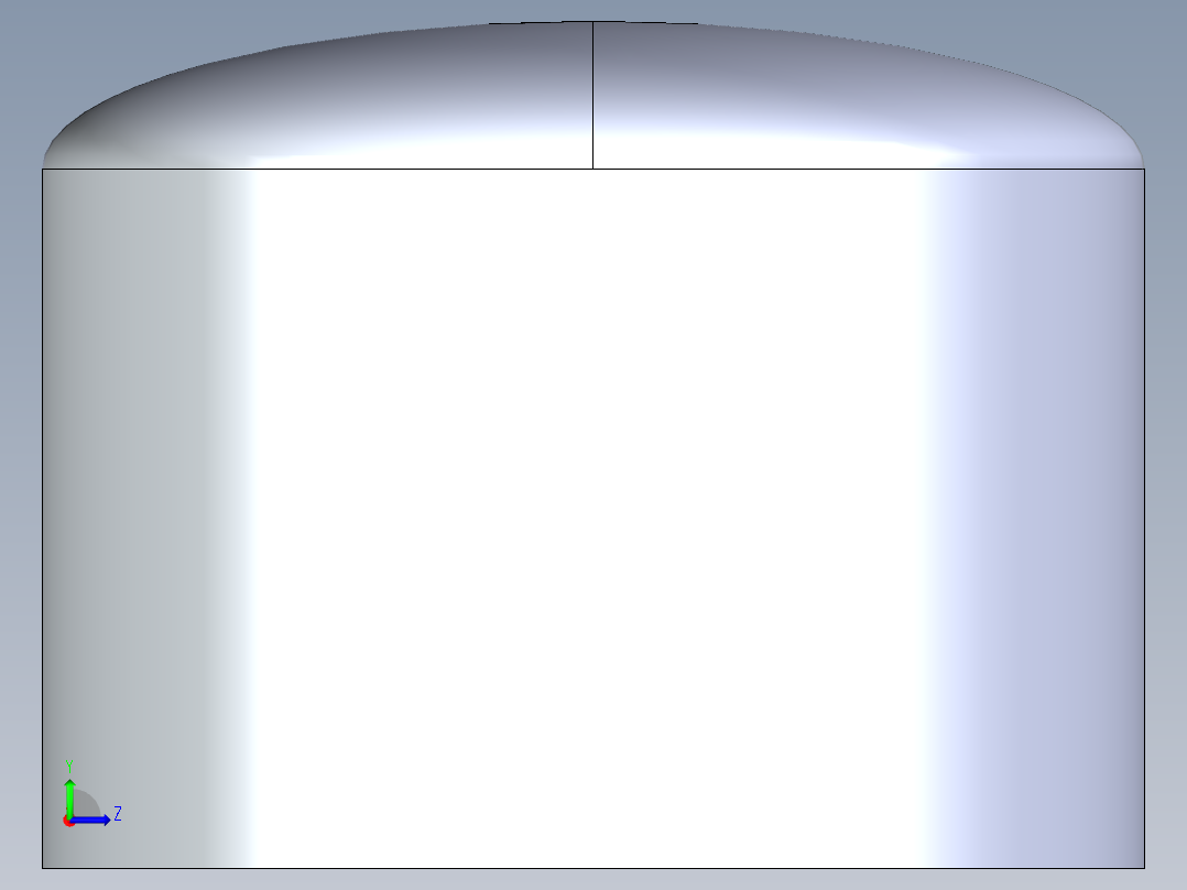 聚氯乙烯配件20-Sch80_Cap_FPT_848-020 _2in左视图