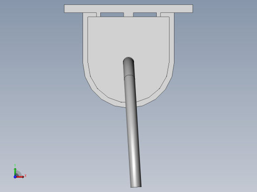 一种用于桥梁加固后的空心板的状态监测装置前视缩略图