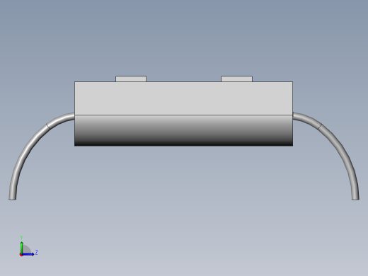 一种用于桥梁加固后的空心板的状态监测装置左视缩略图