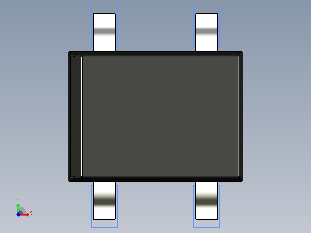 分立半导体元件封装-DB-S前视图