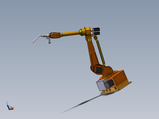 焊接机器人结构设计与分析