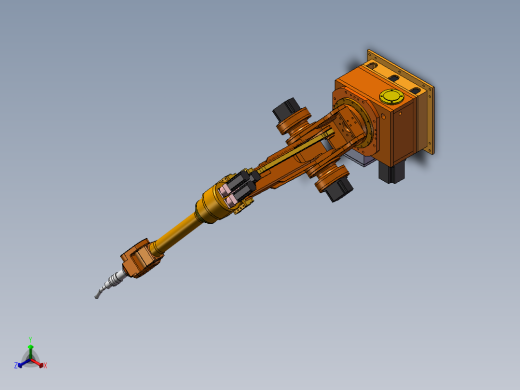 焊接机器人结构设计与分析正等轴测缩略图