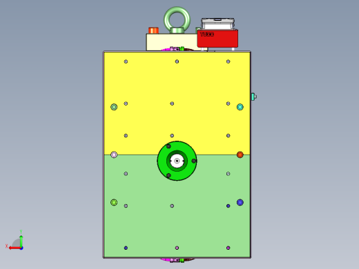 头盔模具后视缩略图