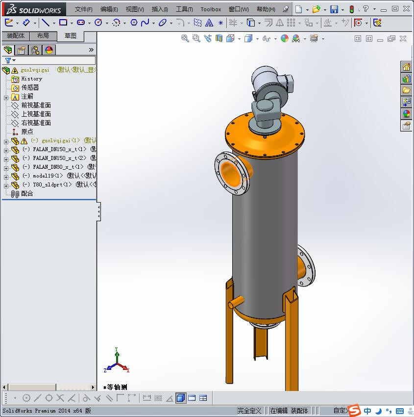 污水杂质过滤器