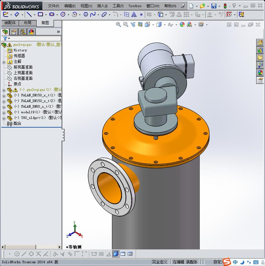污水杂质过滤器