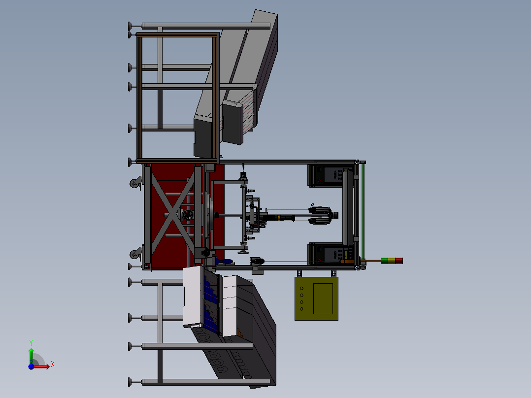 手持式自动扫码打螺丝机前视图