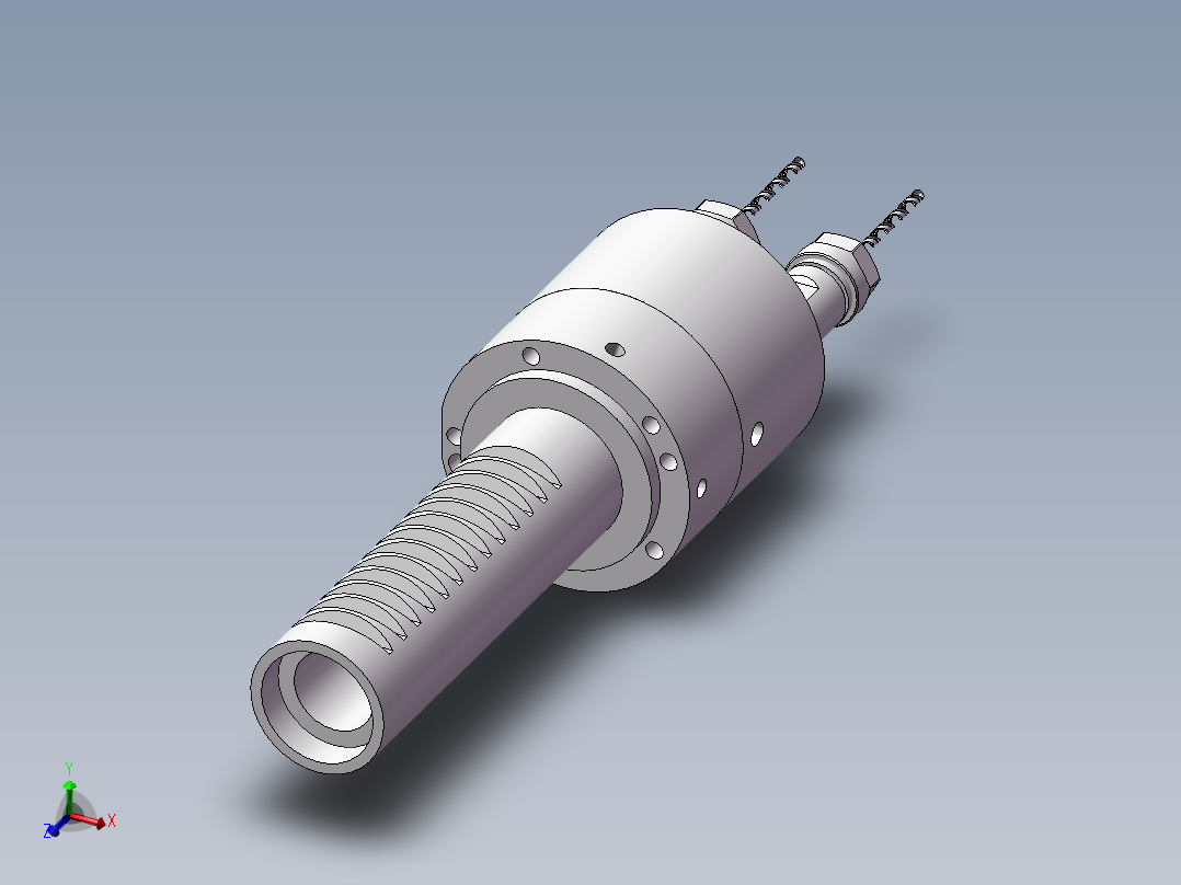 钻孔机钻头(双钻头)内部结构