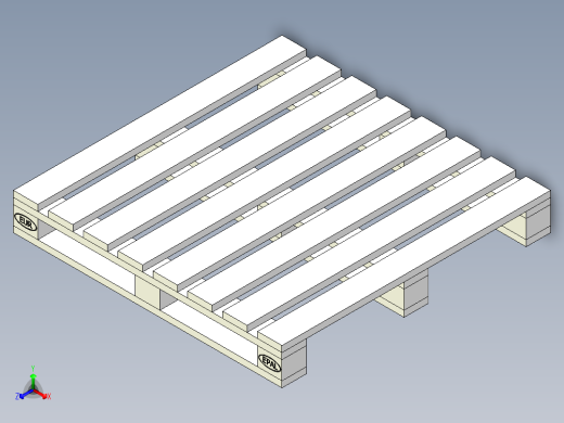 托盘 设计模型 (17)正等轴测缩略图