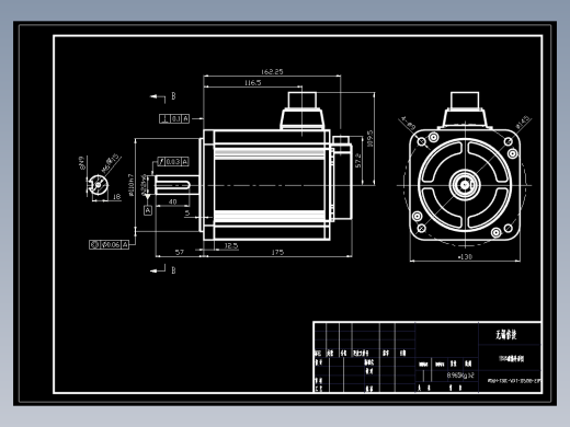 电机MS6H-130CS(M)15B2-21P8(41P8)