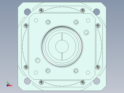 直齿孔PLX240-L3 35-114.3-200-M12.stp前视缩略图