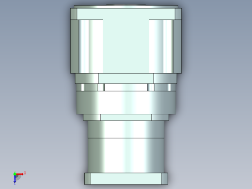 直齿孔PLX240-L3 35-114.3-200-M12.stp俯视缩略图