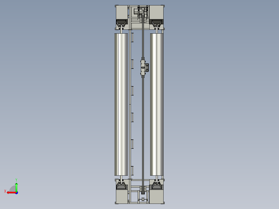 清洗机总图后视图