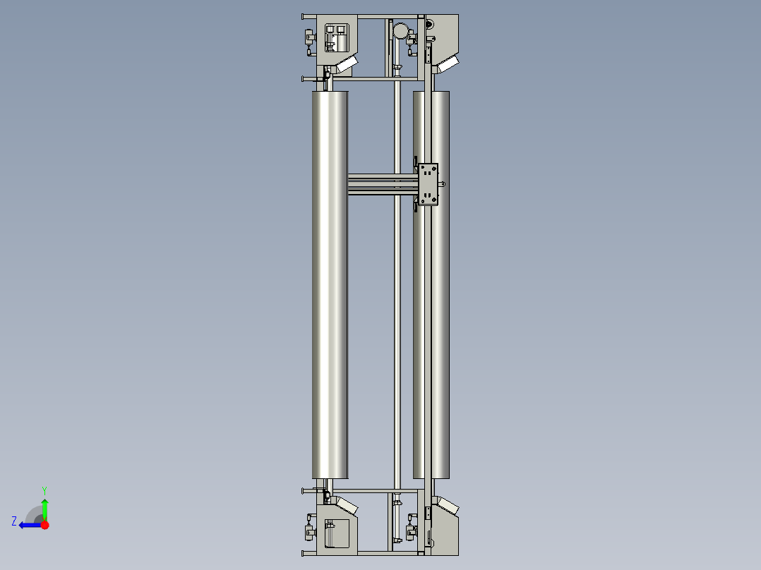 清洗机总图右视图