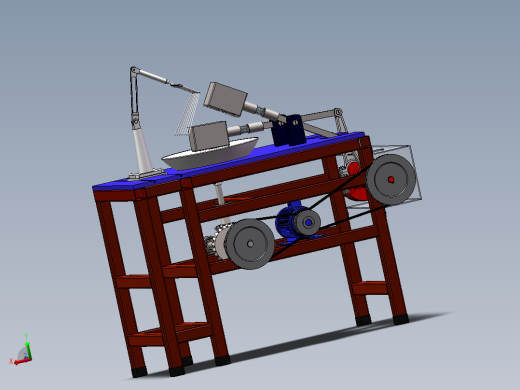 仿手工牛肉丸捶打机构