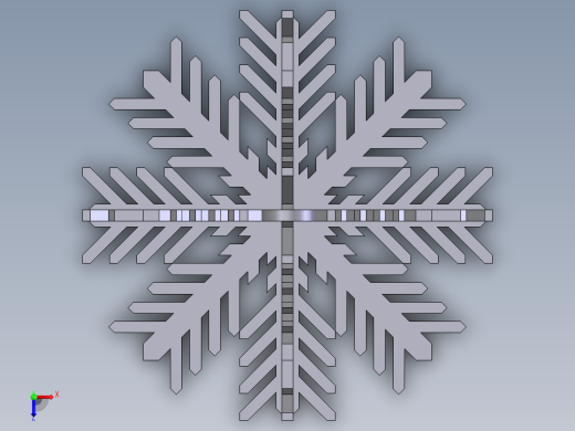 雪花3俯视缩略图