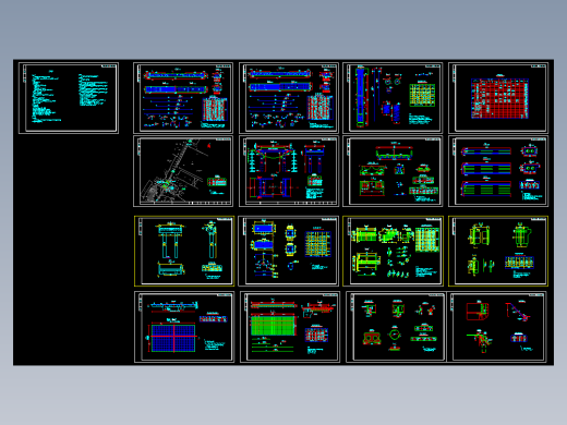 单跨简支板梁桥施工图