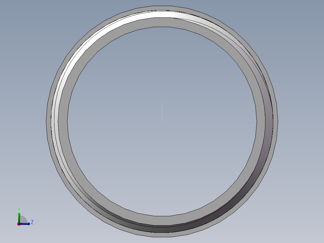 水管接头-直通 DN25左视图