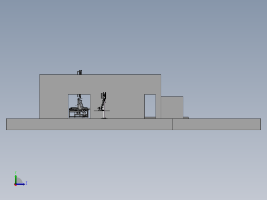 玻璃组装线左视缩略图