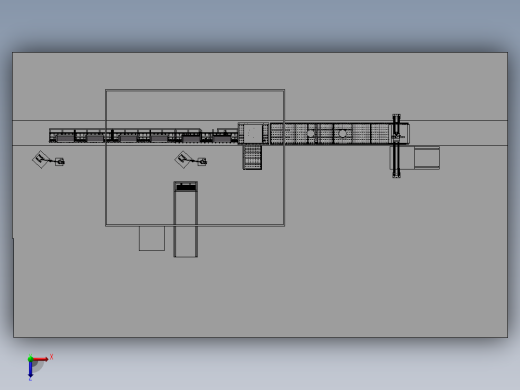 玻璃组装线俯视缩略图