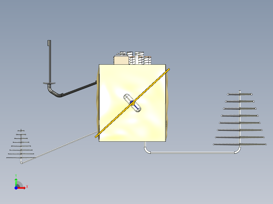 卫星、空间站(28)前视图