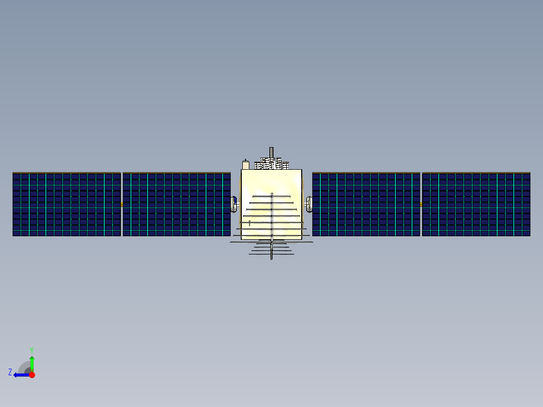 卫星、空间站(28)右视图