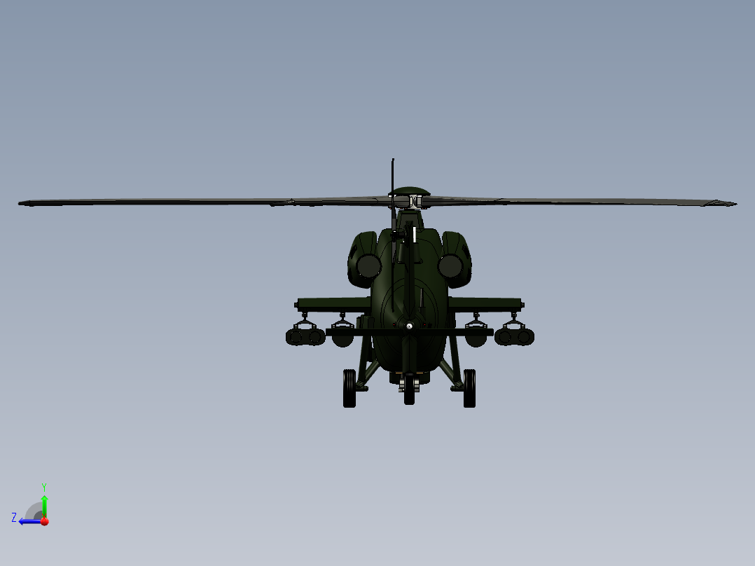 直升机(53)右视图