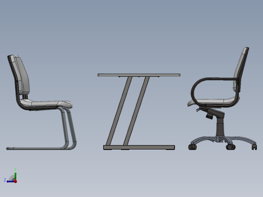 电脑桌(33)右视缩略图