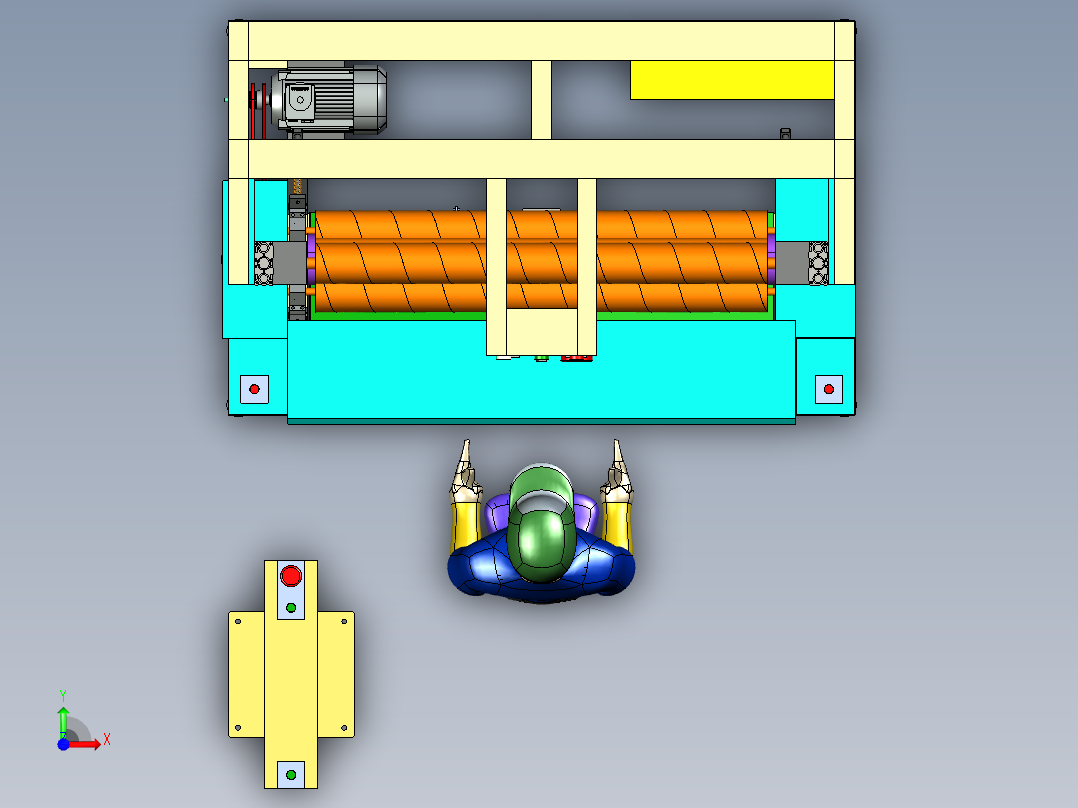 B2004344-绕线机前视图