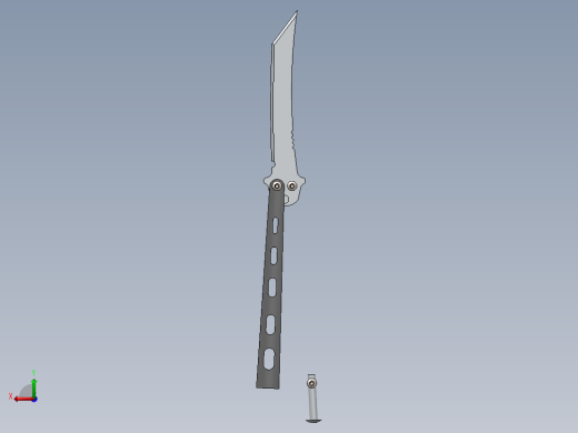 折叠刀、刀 (15)后视缩略图