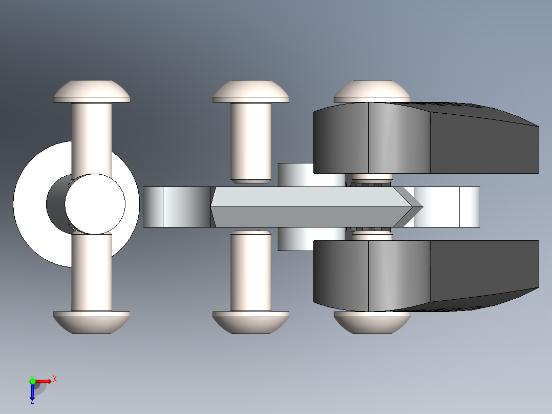 折叠刀、刀 (15)俯视图