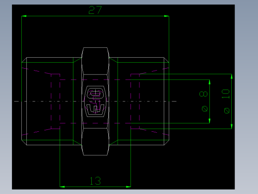 PARKER管接头EO Union G10L71X_front