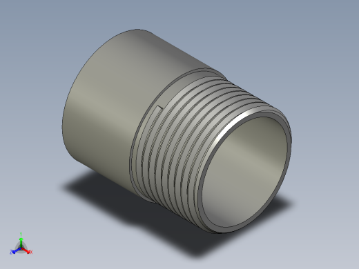 螺纹管丝头-单外丝 DN25
