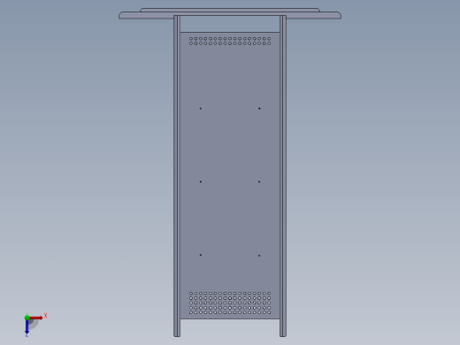 控制台 操作台lectern-1834-模型格式为 sw stl俯视缩略图
