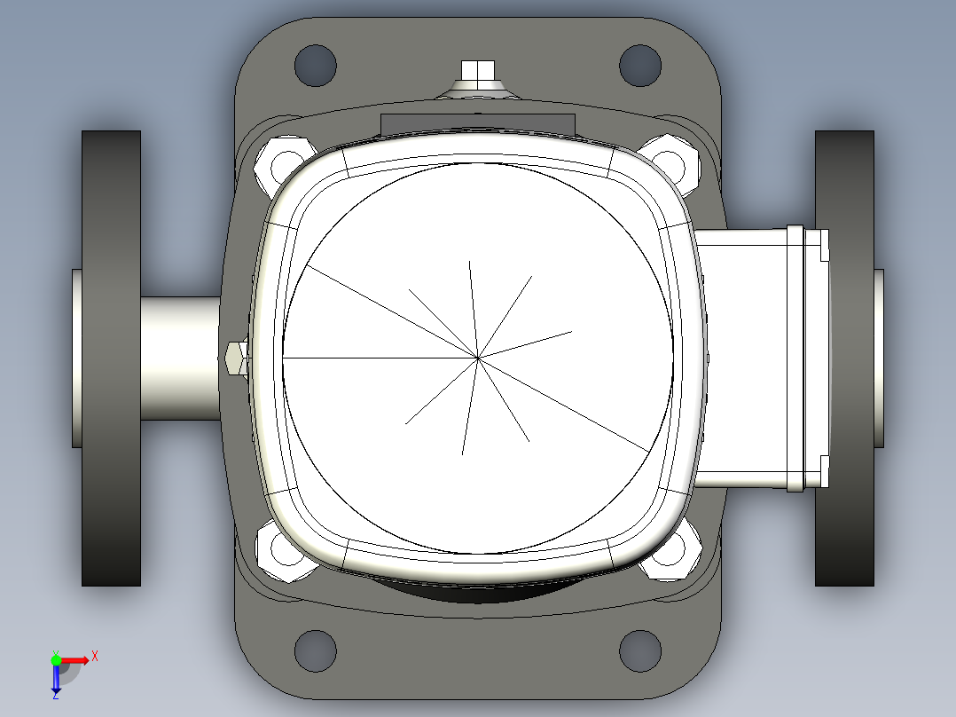 格兰富泵CRN-1-6-A-FGJ-G-V-HQQV 3PH _ 055 kw俯视图