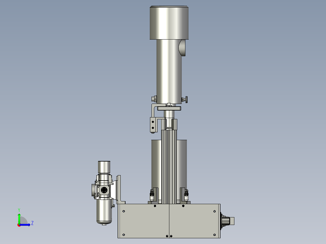 1KG油泵-1-1-1左视图