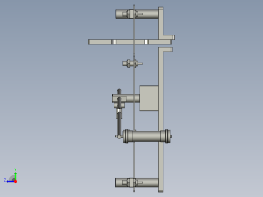 全自动铜膜天线切割检测自动化生产线S2d01-011缓存部分组件右视缩略图