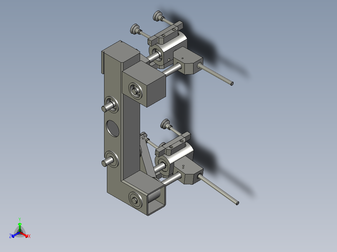 取放机构正等轴测图