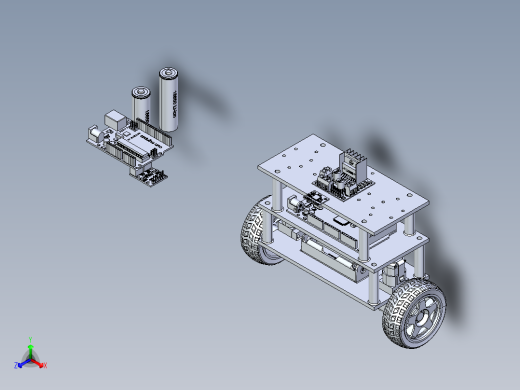 两轮自平衡机器人
