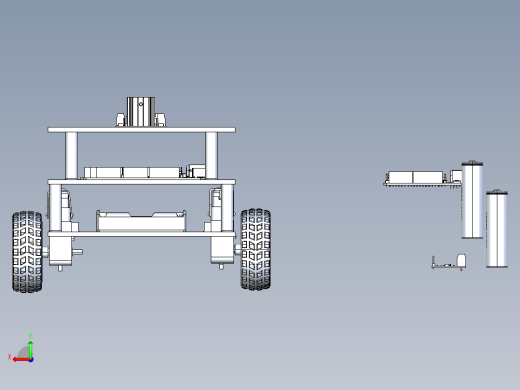 两轮自平衡机器人后视缩略图