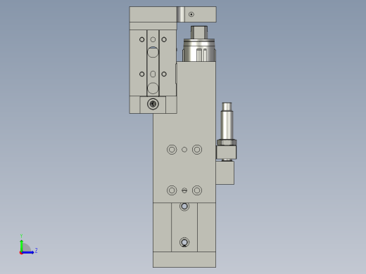机构上料B左视缩略图