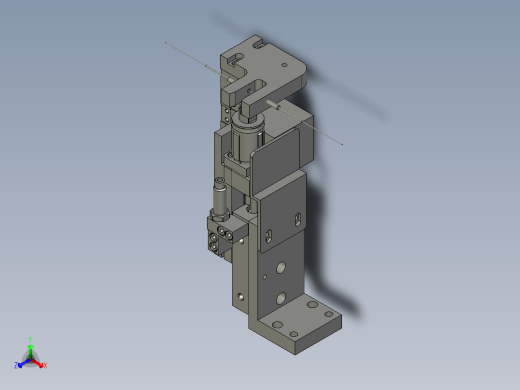机构上料B正等轴测缩略图