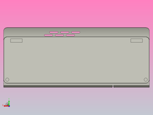 红宝石烈焰3色背光游戏键盘11后视缩略图