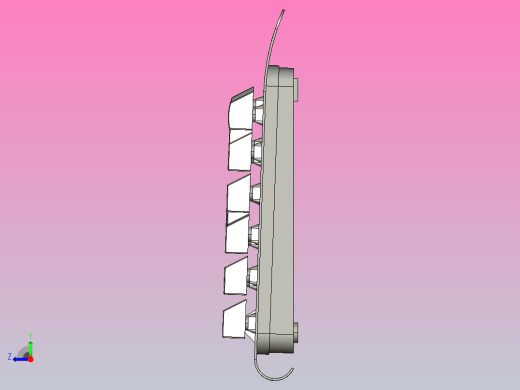 红宝石烈焰3色背光游戏键盘11右视缩略图