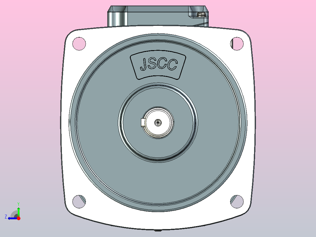 JSCC变频减速电机 f250v01-R右视图