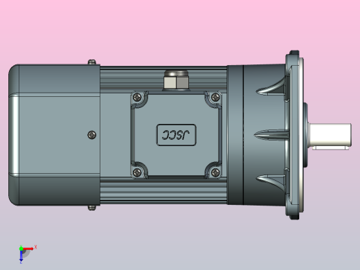 JSCC变频减速电机 f250v01-R俯视缩略图