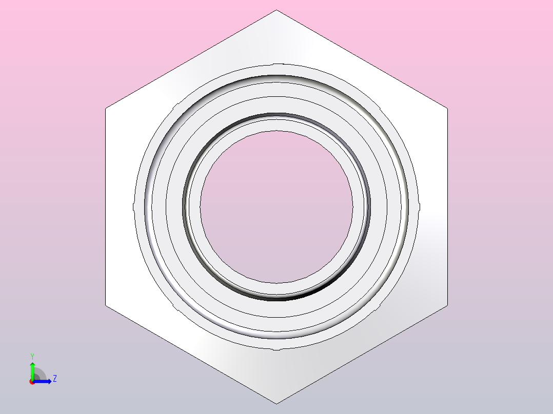 标准液压接头1D246-30-16左视图